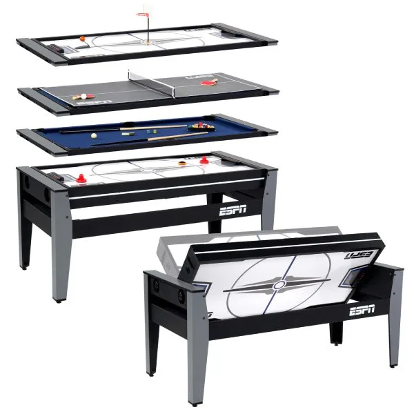 Ping Pong, Pool, or Air Hockey? Why Not All Three With a Ping Pong Pool Air Hockey Table!