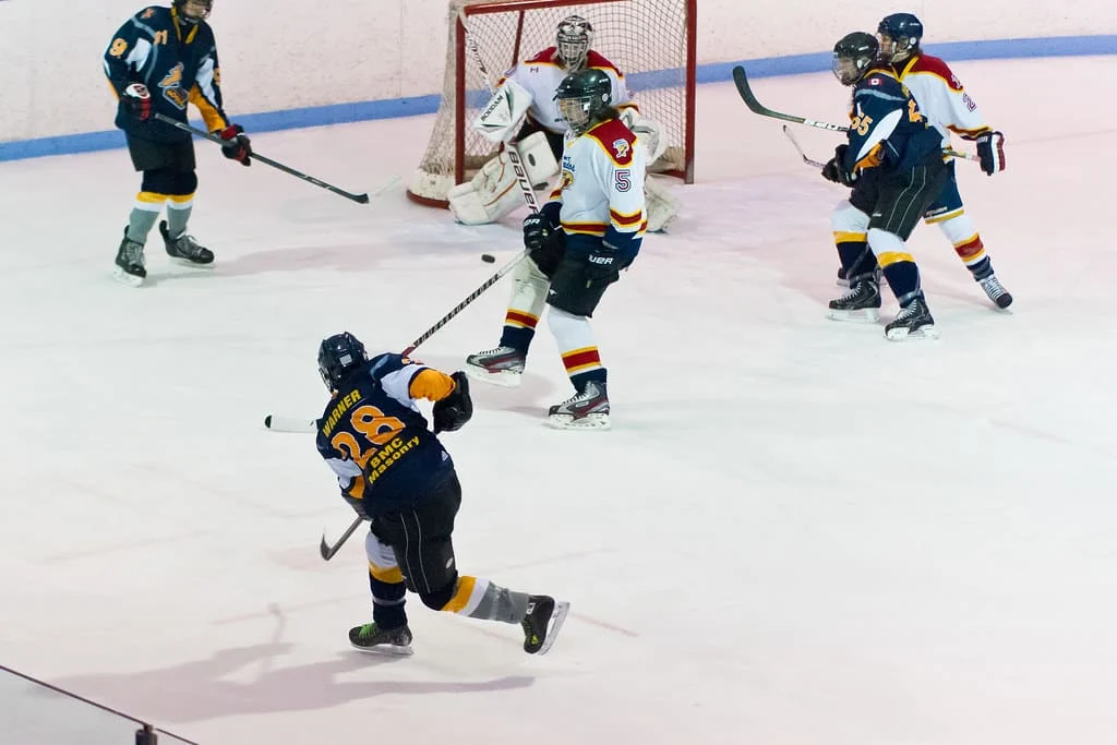 how long is an ice hockey game including breaks