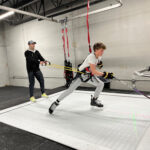 Hockey training treadmill